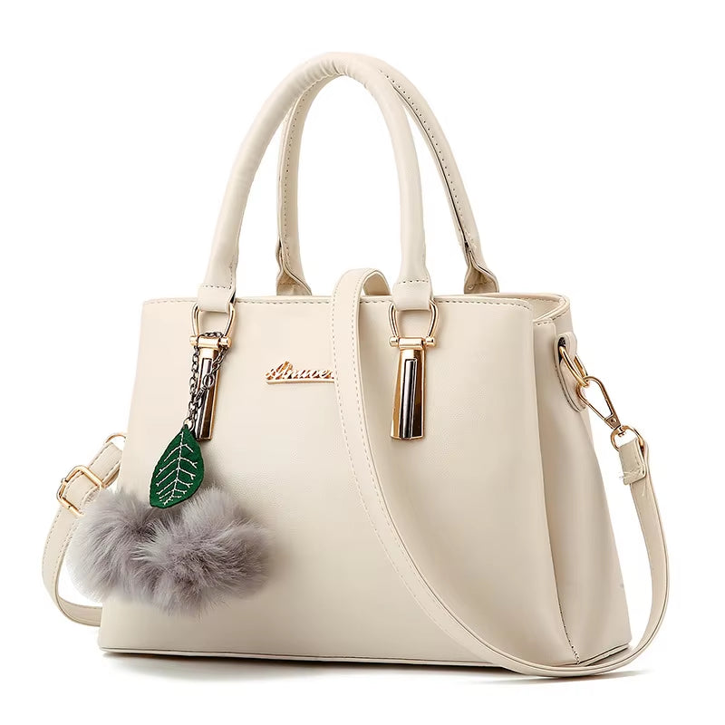 Women Bag Fashion Casual Women'S Handbags Luxury Handbag Designer Shoulder Bags New Bags for Women 2023 White Simulation Leather