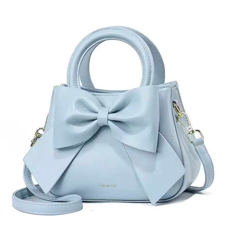 2024 New Womens Crossbody Bags for Women Top-Handle Trend Handbags Ladies Shoulder Bag Exquisite Bow Tie Women'S Tote Sac Purses