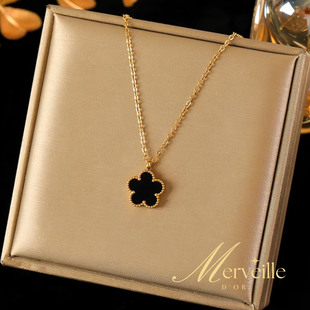 Collier en acier inoxydable 5 Clover