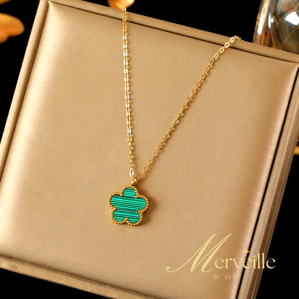 Collier en acier inoxydable 5 Clover