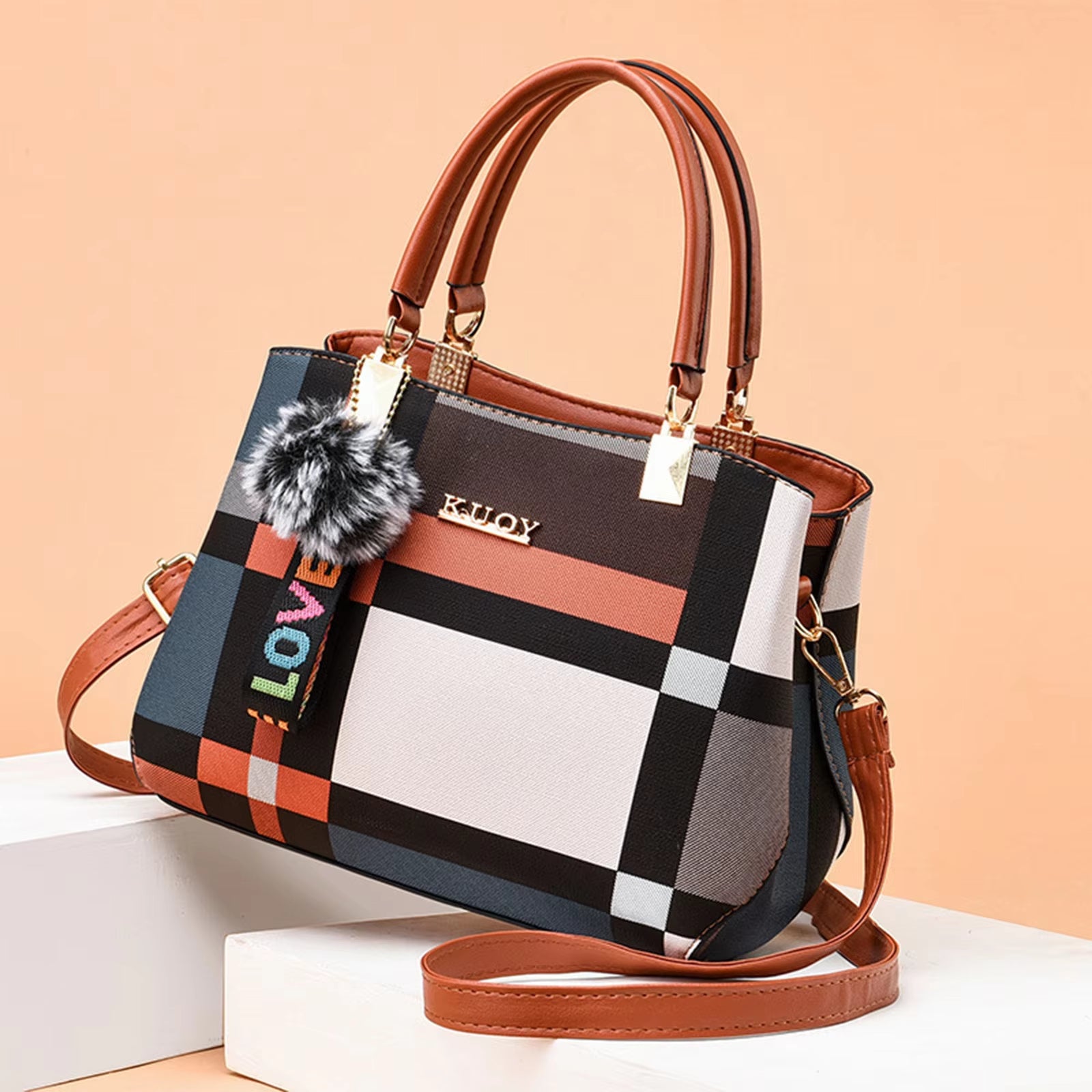 2024 New Fashion Women'S Bag, Fashionable Women'S Bag, Handbag, European and American One Shoulder Crossbody Bag