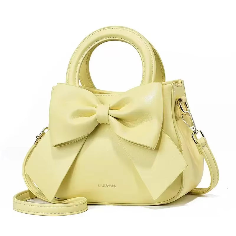 2024 New Womens Crossbody Bags for Women Top-Handle Trend Handbags Ladies Shoulder Bag Exquisite Bow Tie Women'S Tote Sac Purses