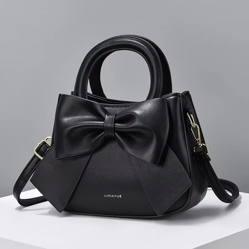 2024 New Womens Crossbody Bags for Women Top-Handle Trend Handbags Ladies Shoulder Bag Exquisite Bow Tie Women'S Tote Sac Purses